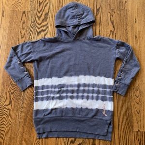 Grey tiedye Justice sweatshirt - hoodie